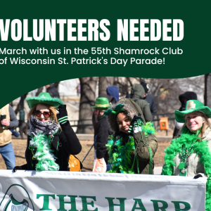 VOLUNTEER AT THE 2023 ST. PATRICK’S DAY PARADE