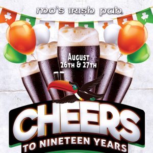 Mo’s Irish Pub Celebrates 19 Years